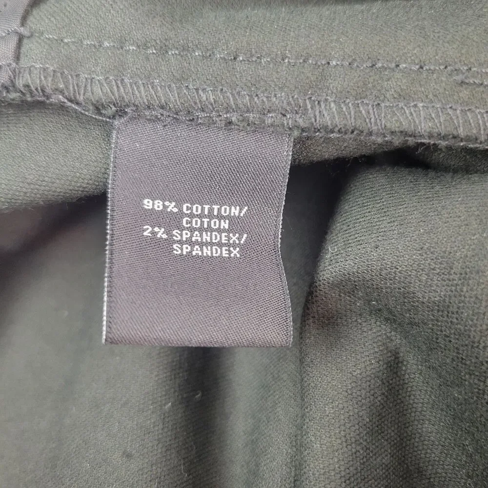 Lafayette 148 Pants size 0 Black Slim Ankle Corduroy Pants MP709R-1549 NWT $248 - Picture 7 of 12
